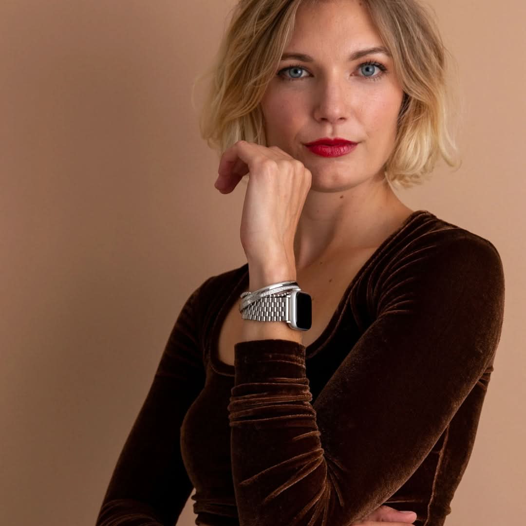 Apple Watch bandje Diamant-Look – Radiance Armband