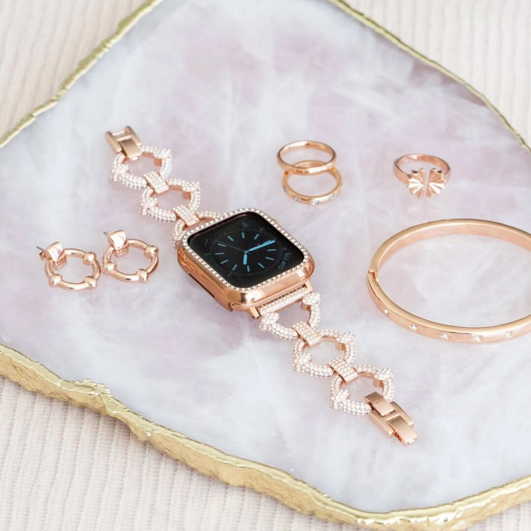 Apple Watch Armband Diamant-Look – Velvet Chain Diamond