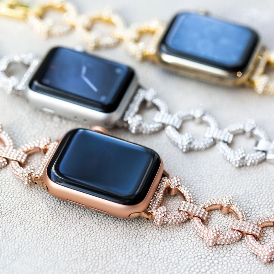 Apple Watch Armband Diamant-Look – Velvet Chain Diamond