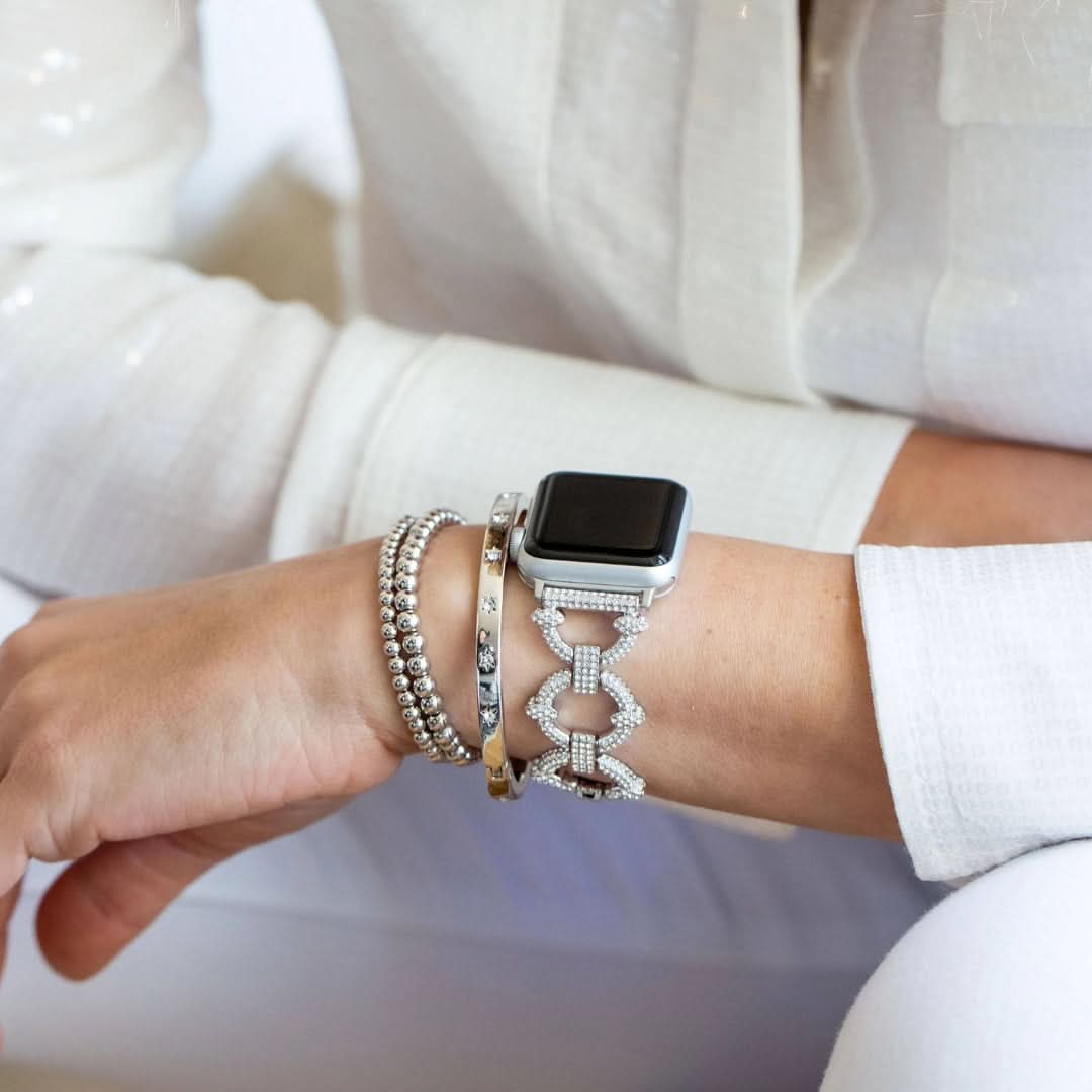 Apple Watch Armband Diamant-Look – Velvet Chain Diamond