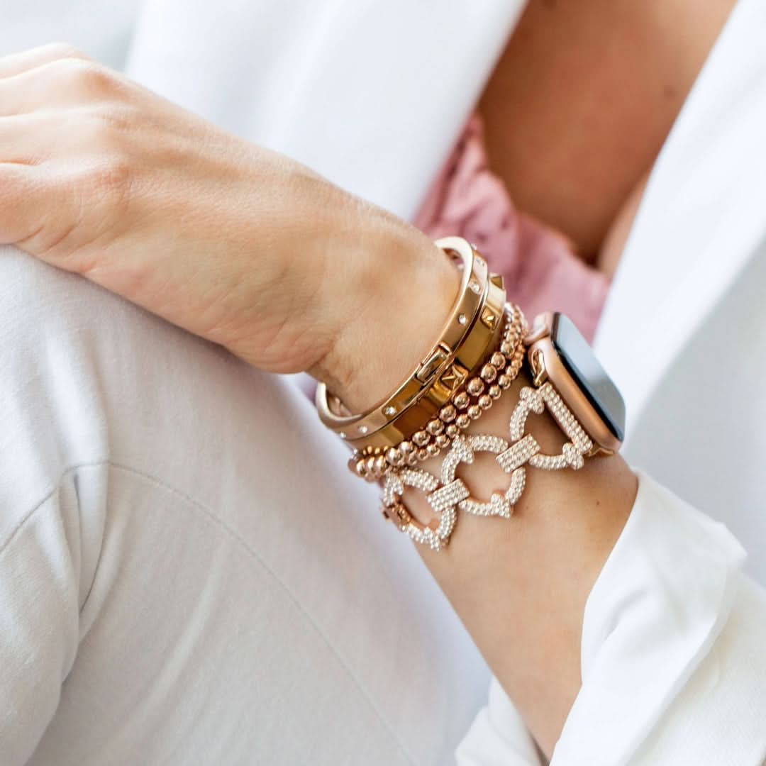 Apple Watch Armband Diamant-Look – Velvet Chain Diamond