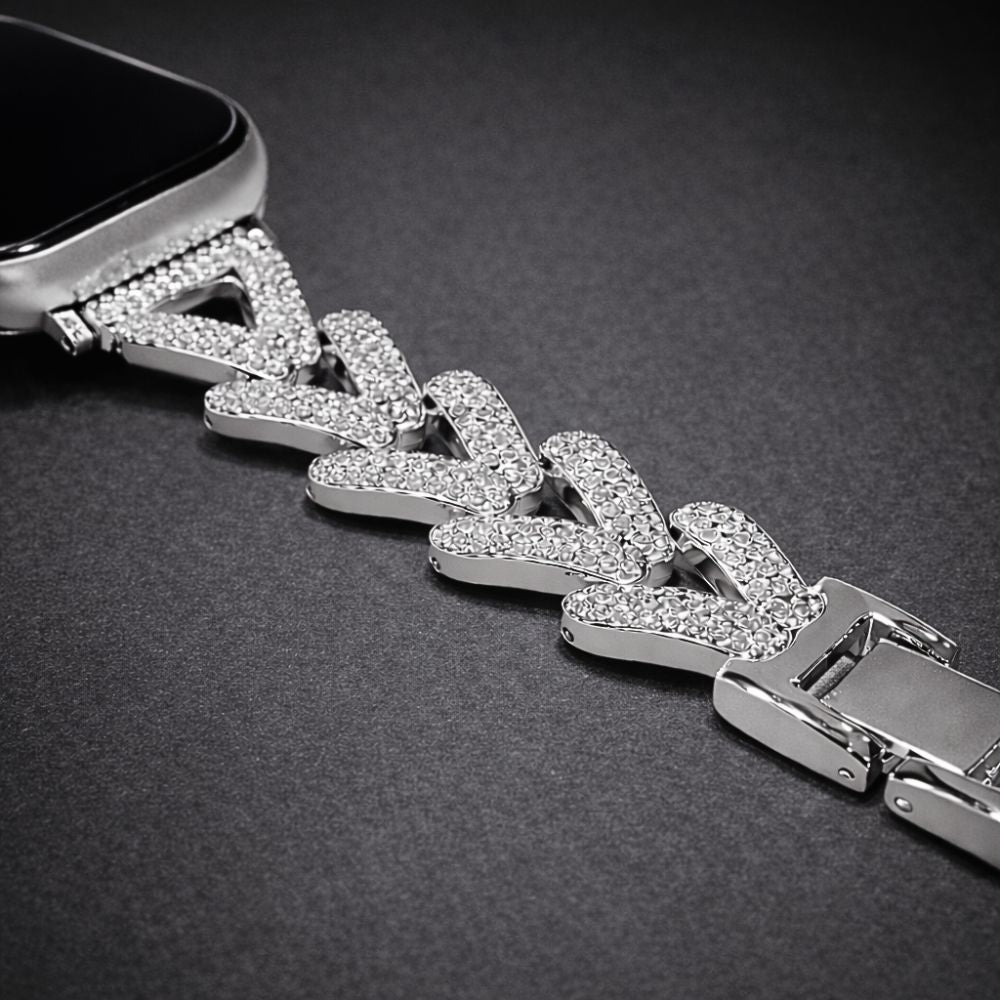 Apple Watch Armband Diamant-Look – Lustrous Diamond