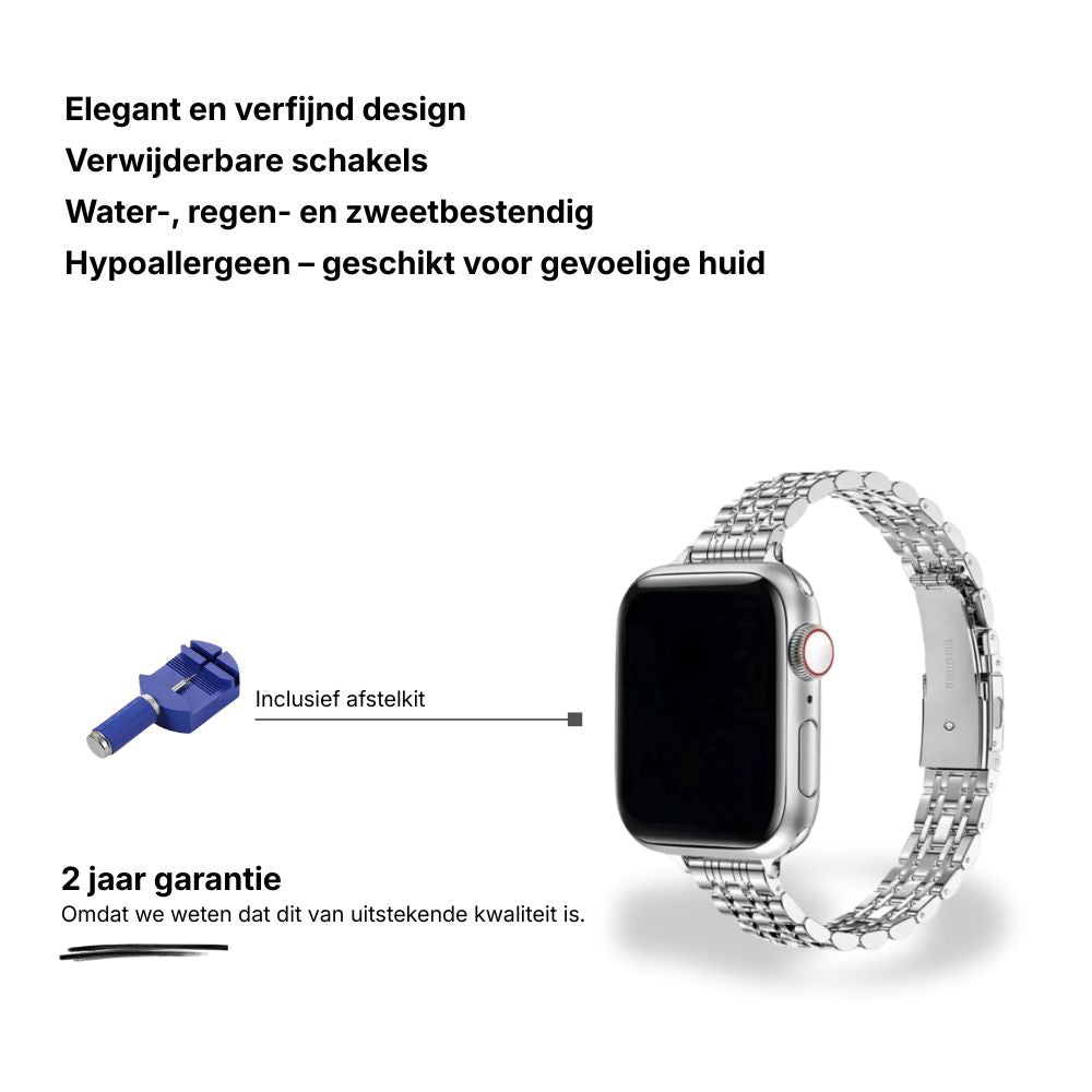 Apple Watch Armband Edelstahl – Silver & Gold