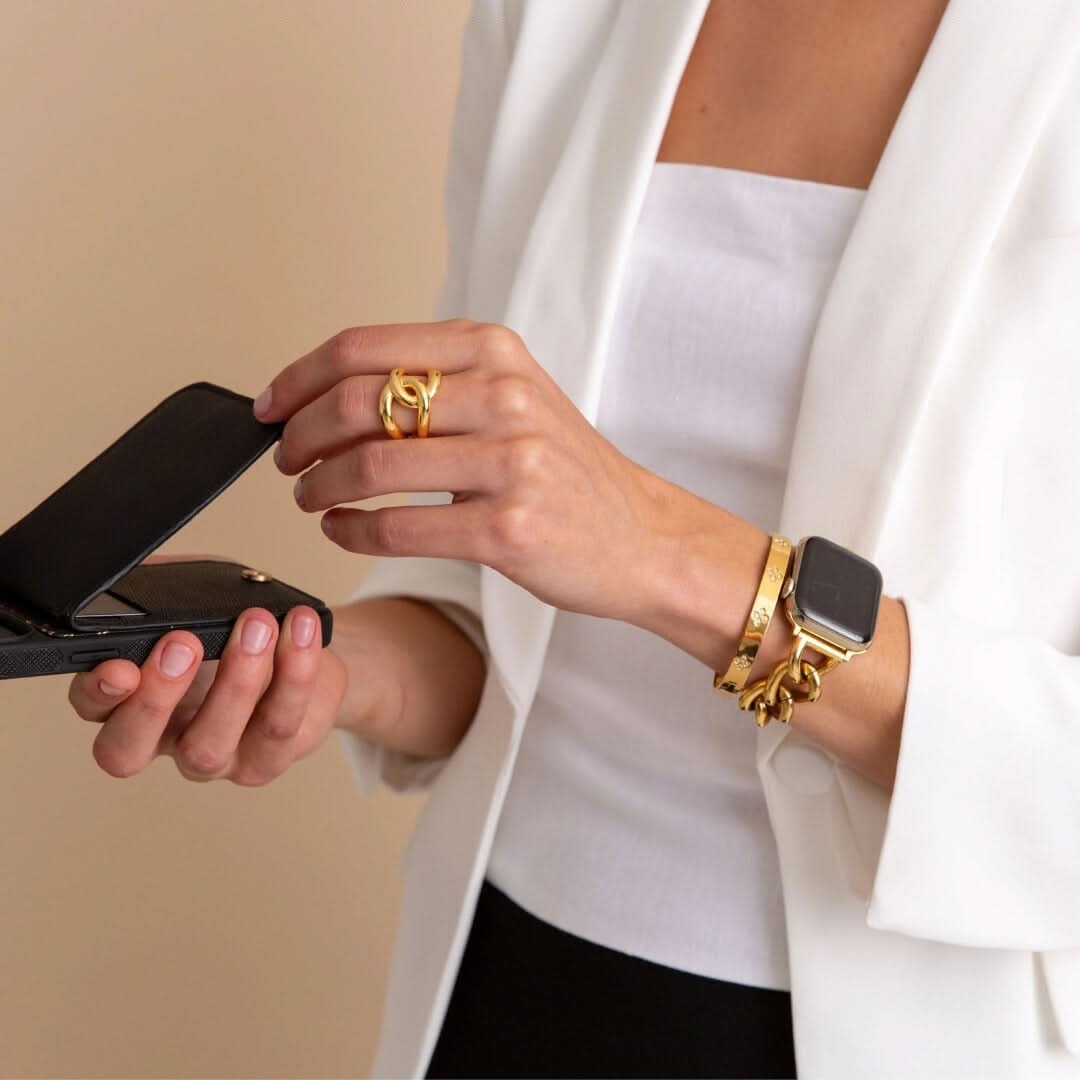 Apple Watch Armband Edelstahl – Graceful Twist