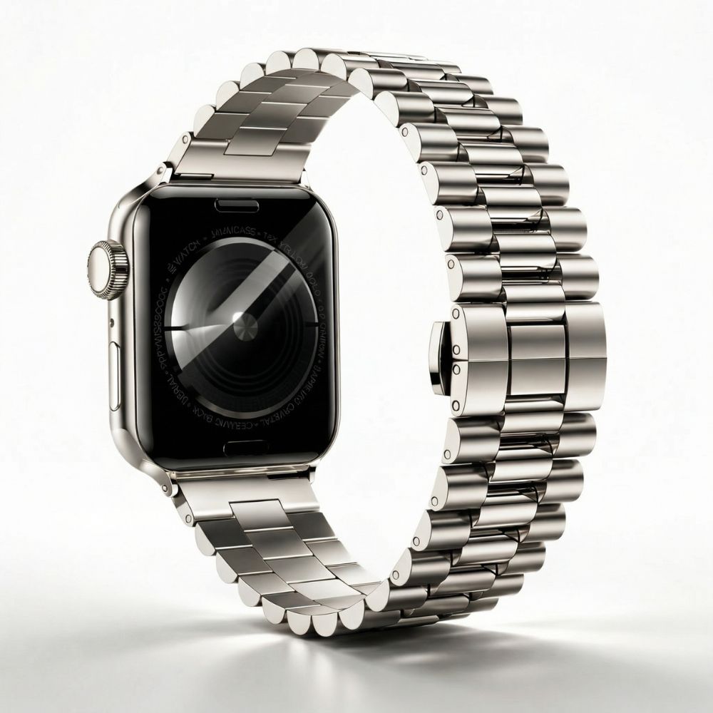 Apple Watch bandje RVS Staal – Presidential