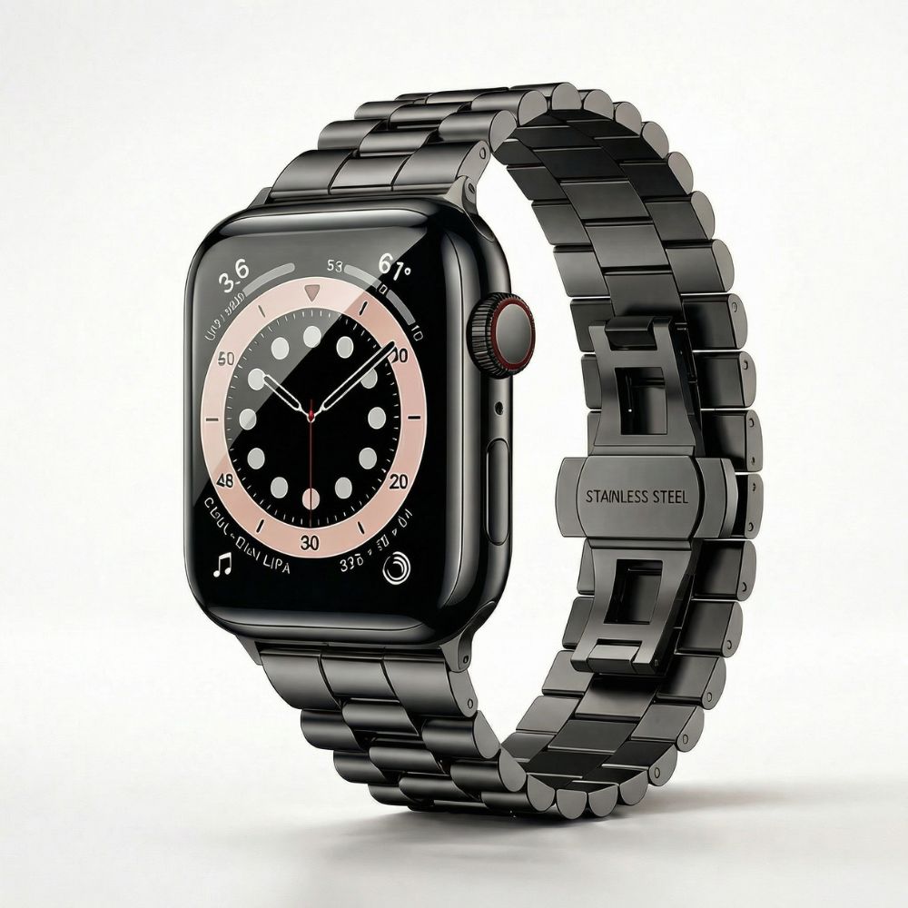 Apple Watch bandje RVS Staal – Presidential