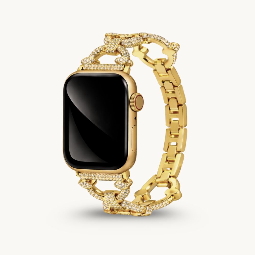 Apple Watch Armband Diamant-Look – Velvet Chain Diamond